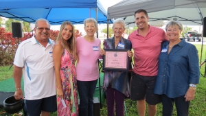 2018 SWS Presentation-Charlie Conigliaro-Club Pres. Amy MacKenzie-Tourn Chairperson-Vivien -Madeline FIP - Jason MacKenzie Tourn Chair -Maragaret Dyer -Club Member prior Tourn Chairperson